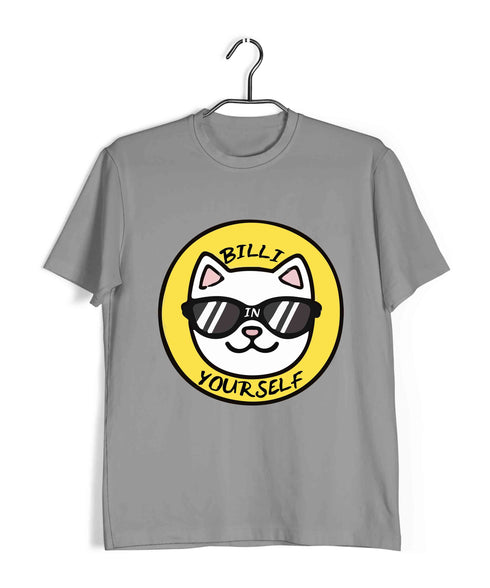 Cats BILLI IN YOURSELF The classics Casual Graphic Printed T-Shirt for Men